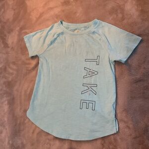 Kids Light Blue Graphic T-Shirt